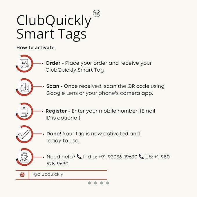 ClubQuickly Learning Driver - Smart Sticker Car QR Code Sticker - Number Hidden, Scan to Call or WhatsApp Owner, Masked Contact, Waterproof, Parking & Emergency Tag